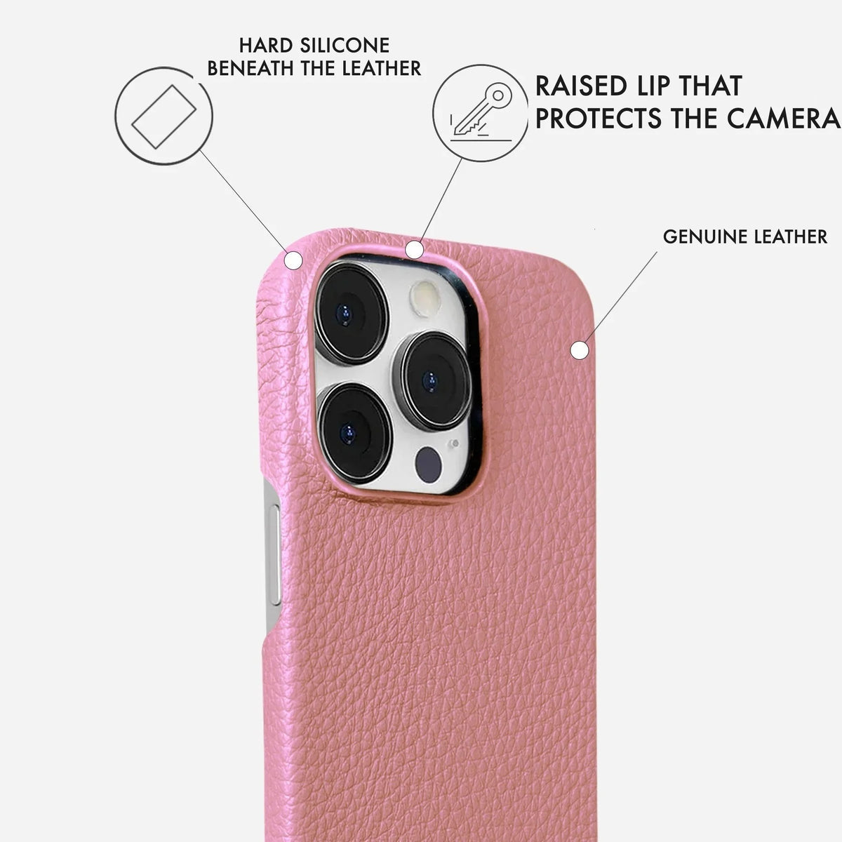 iPhone 15 Pro Max Leather Case — Ashe