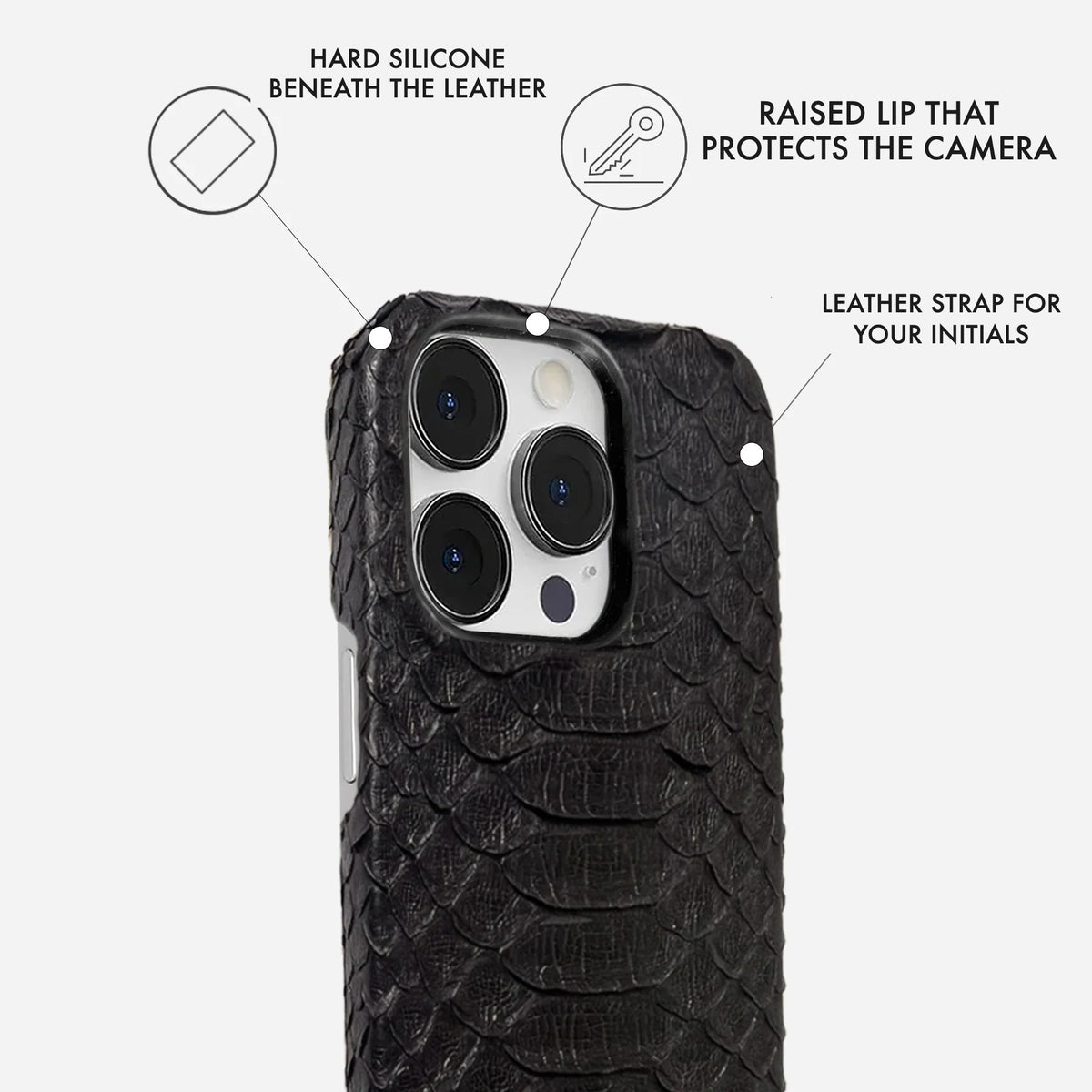 iPhone 13 Pro Max Leather Case — Piton