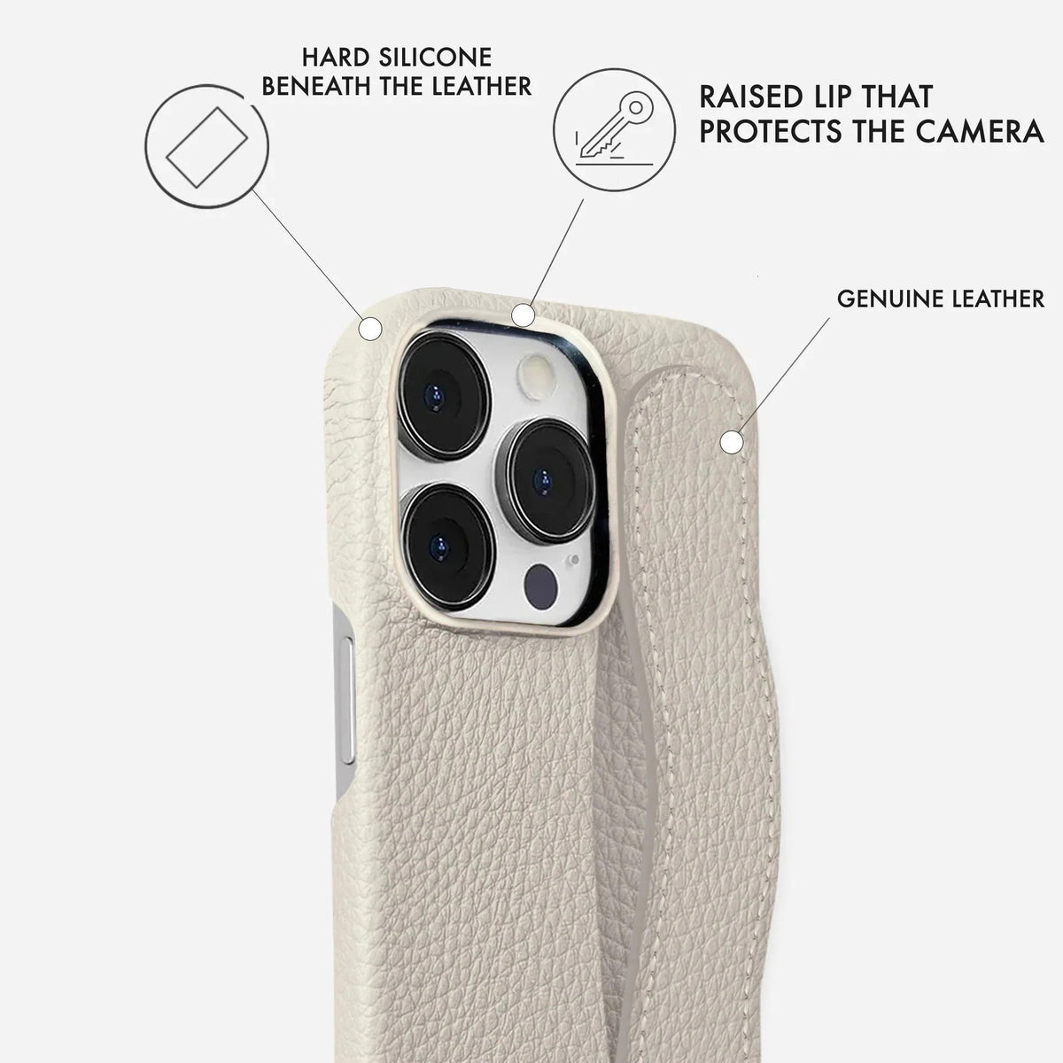 iPhone 13 Pro Max Leather Case — Ashe Handle