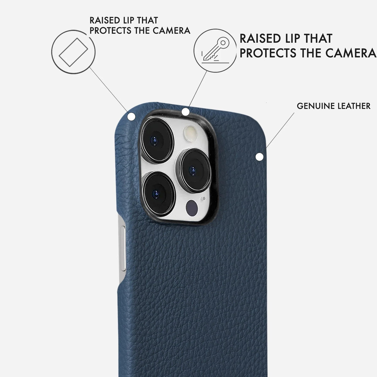 iPhone 14 Pro Max Leather Case — Ashe