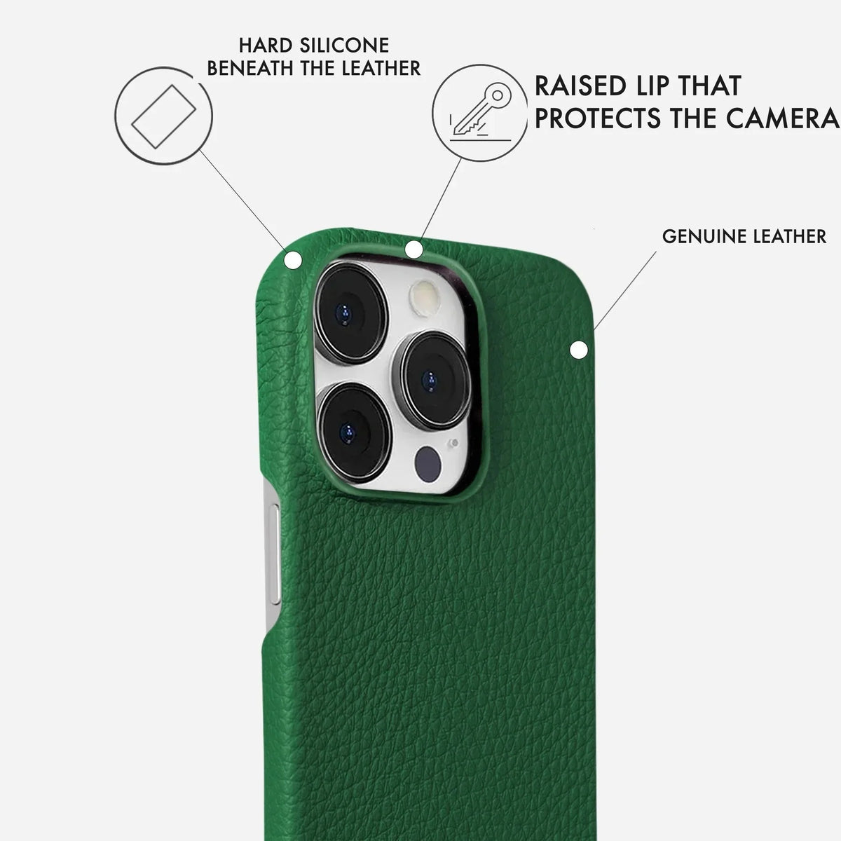 iPhone 15 Pro Max Leather Case — Ashe