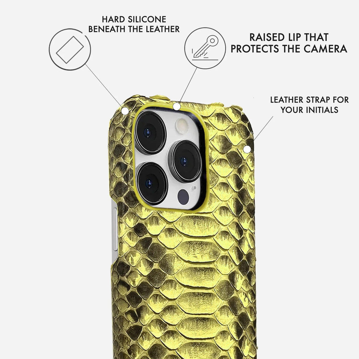 iPhone 13 Pro Leather Case — Piton