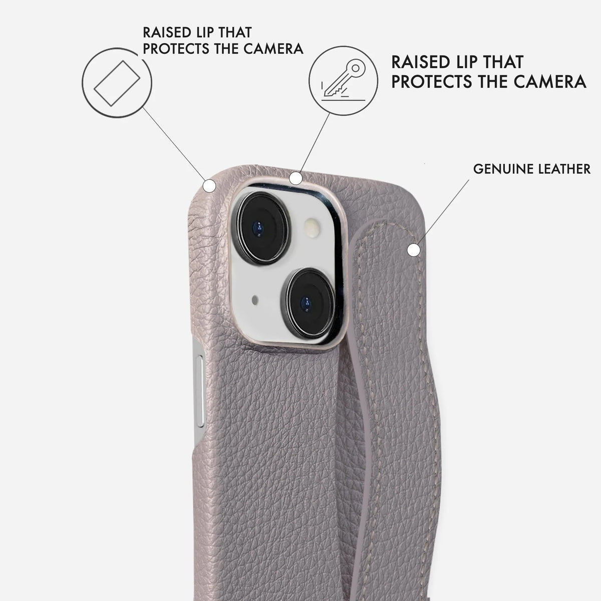 iPhone 15 Plus Leather Case — Ashe Handle