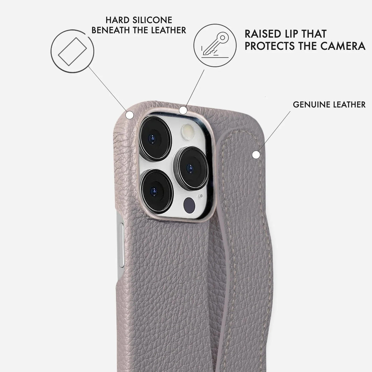 iPhone 14 Pro Max Leather Case — Ashe Handle