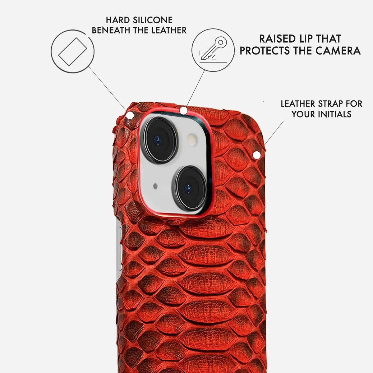 iPhone 13 Leather Case — Piton