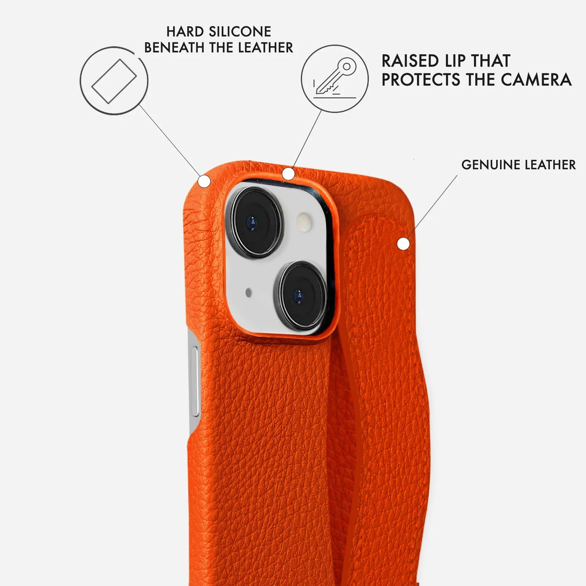 iPhone 13 Leather Case — Ashe Handle