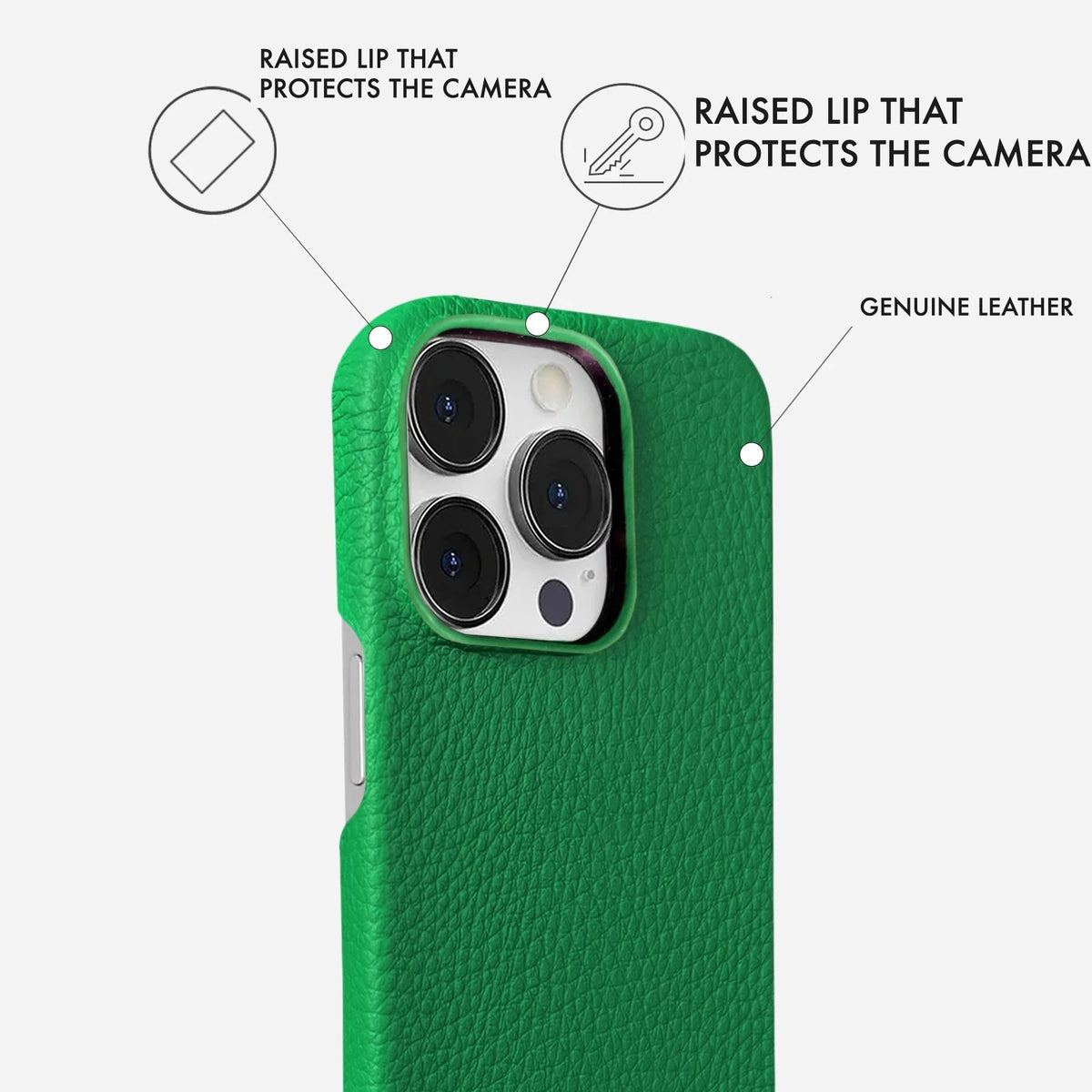 iPhone 15 Pro Max Leather Case — Ashe