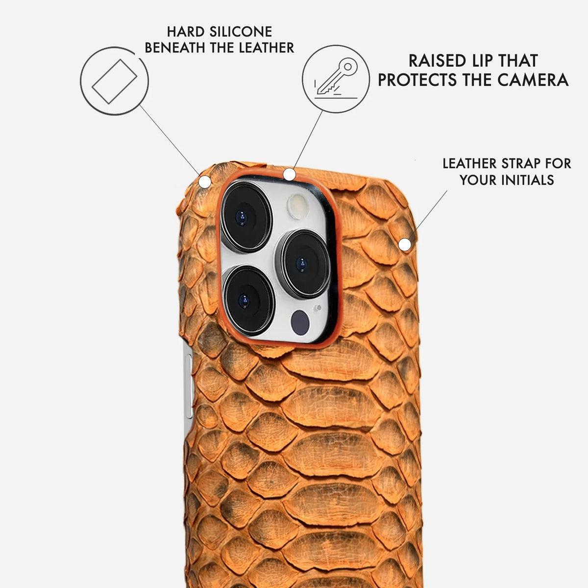 iPhone 15 Pro Max Leather Case — Piton