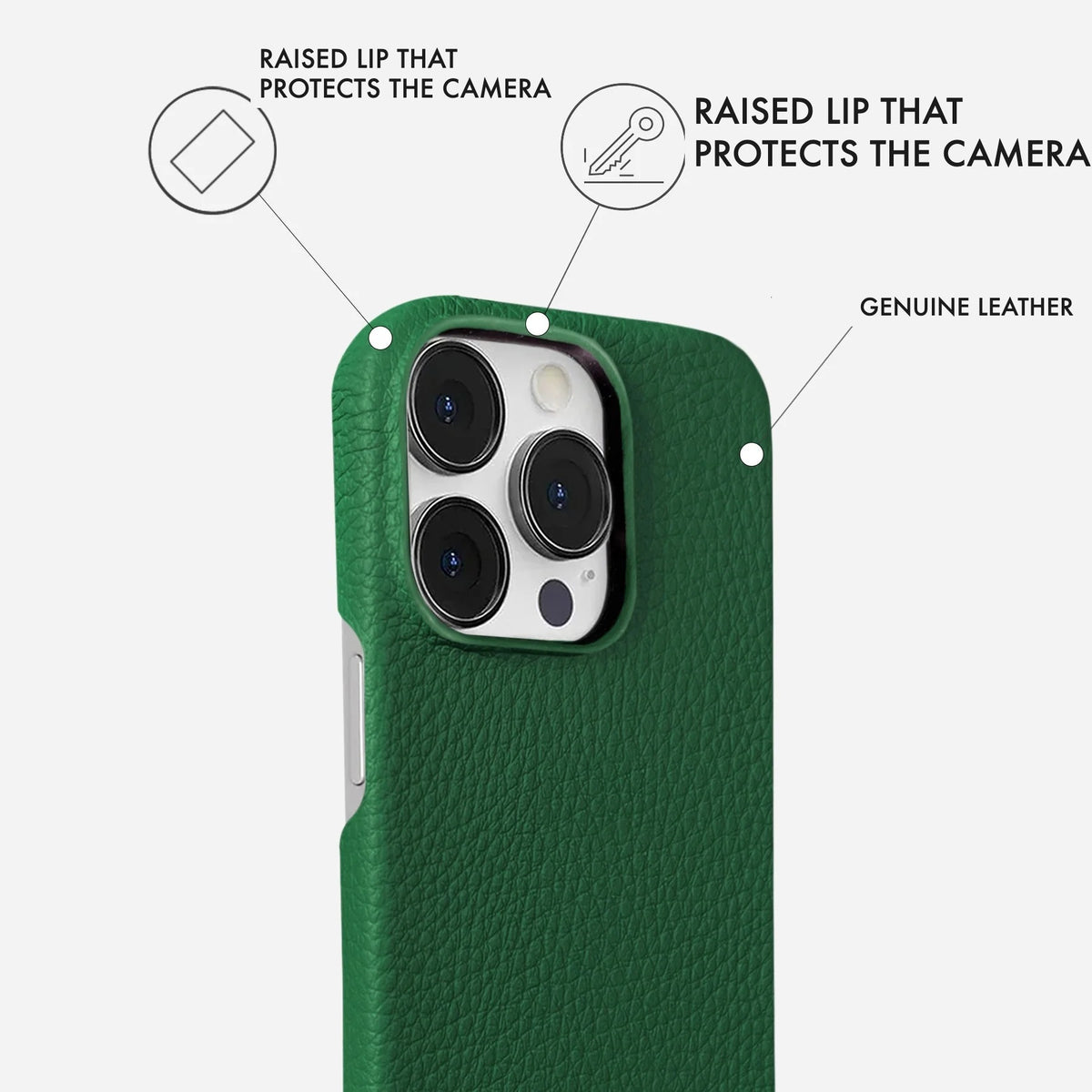 iPhone 14 Pro Max Leather Case — Ashe