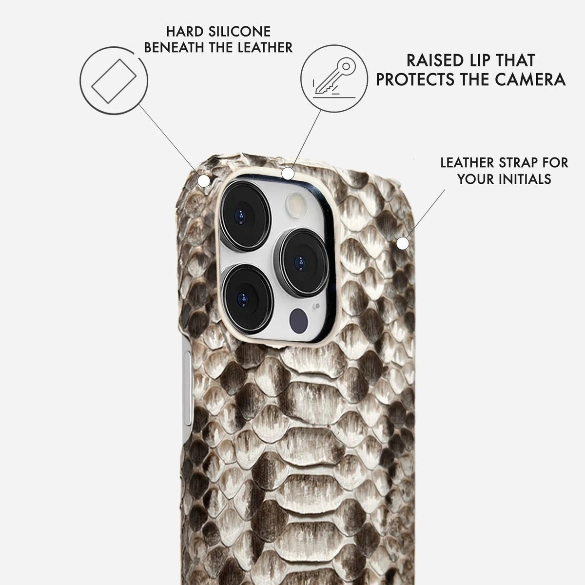 iPhone 14 Pro Leather Case — Piton