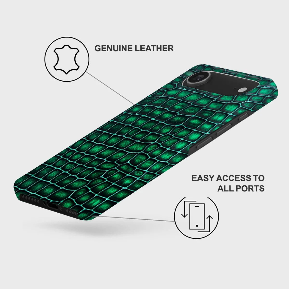 iPhone 17 Air Leather Case — Lusso