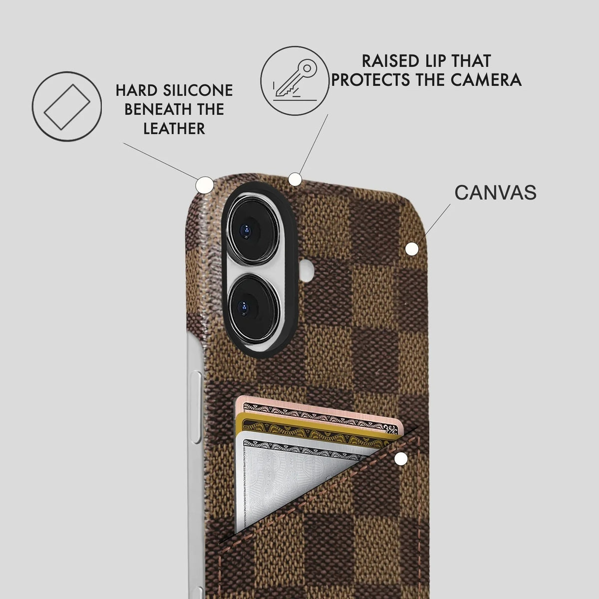 iPhone 16 Case — Dama Cardholder