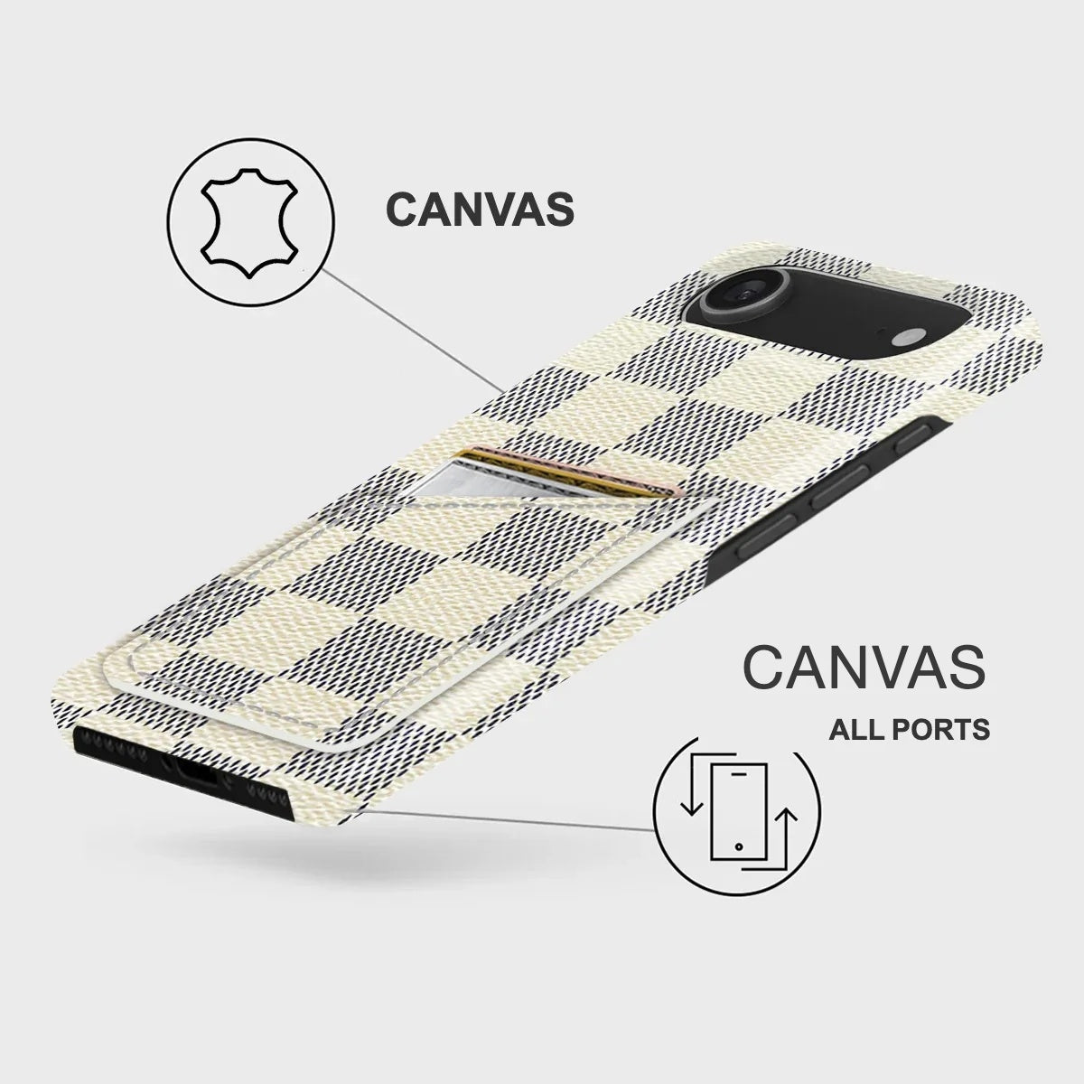 iPhone 17 Air Case — Dama Handle Cardholder
