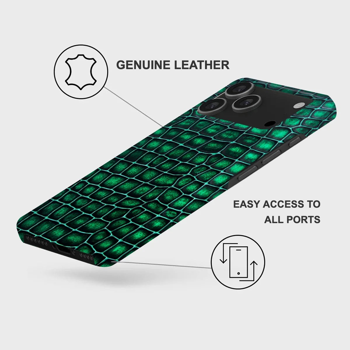 iPhone 17 Pro Leather Case — Lusso