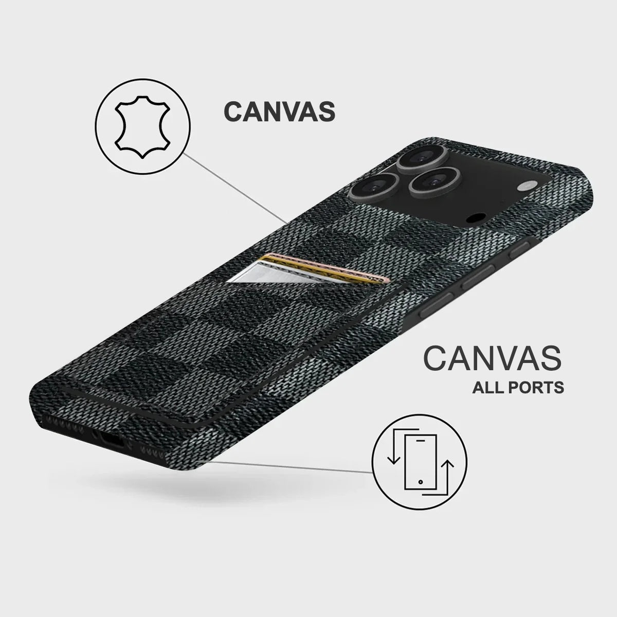 iPhone 17 Pro Max Case — Dama Cardholder