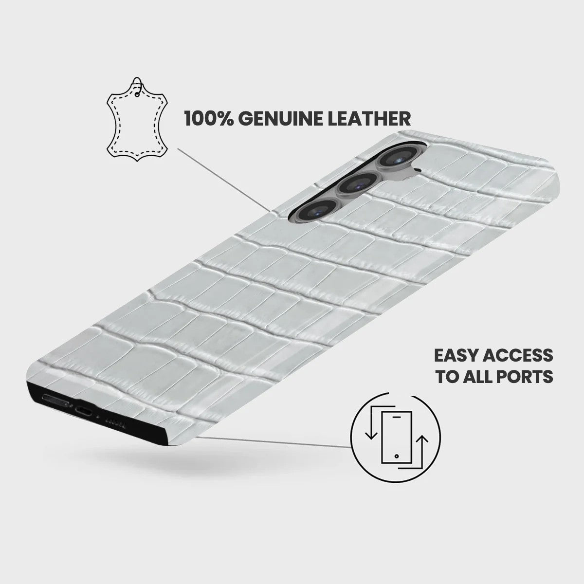 Galaxy S24 FE Leather Case — Vega