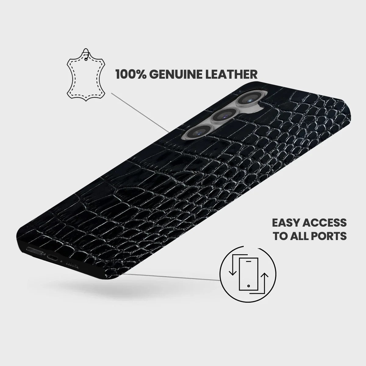 Galaxy S24 Plus Leather Case — Neo