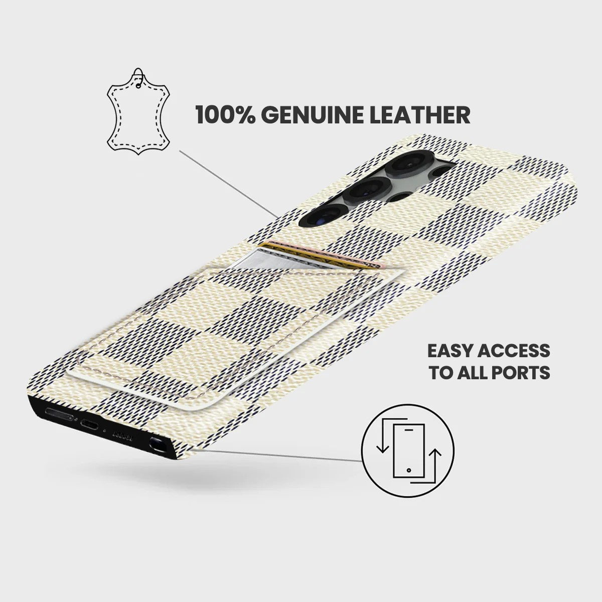 Galaxy S24 Ultra Case — Dama Cardholder