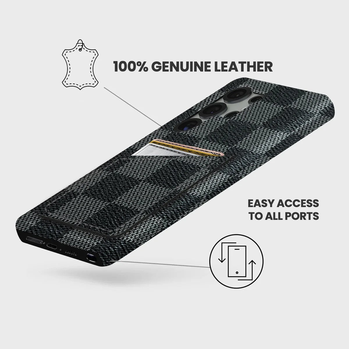 Galaxy S24 Ultra Case — Dama Cardholder