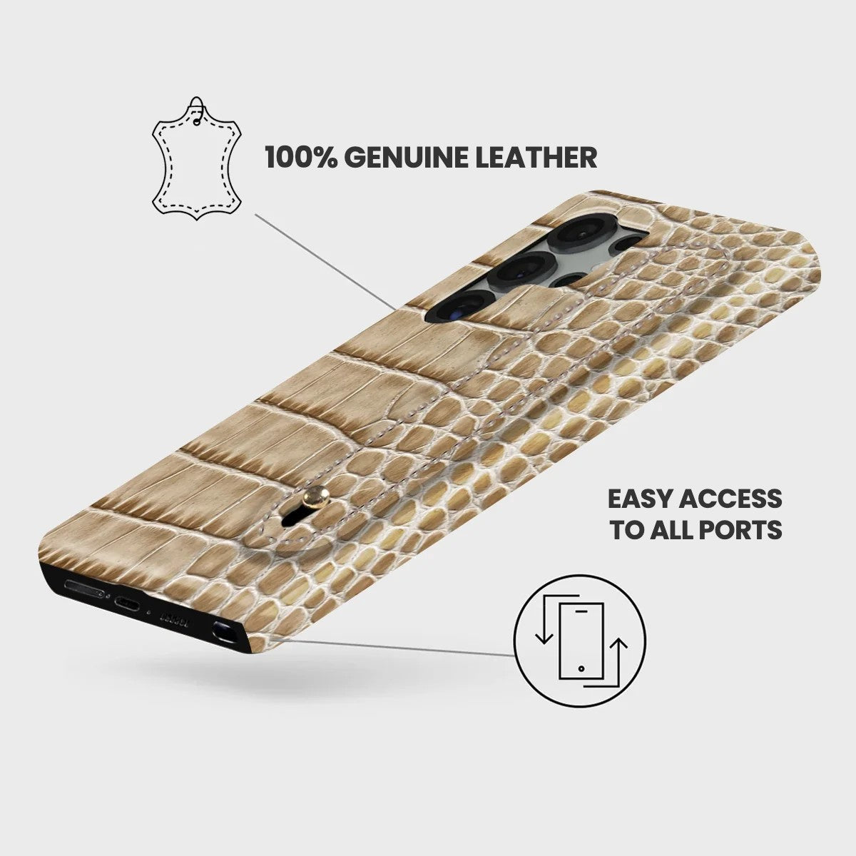 Galaxy S25 Ultra Leather Case — Neo Handle
