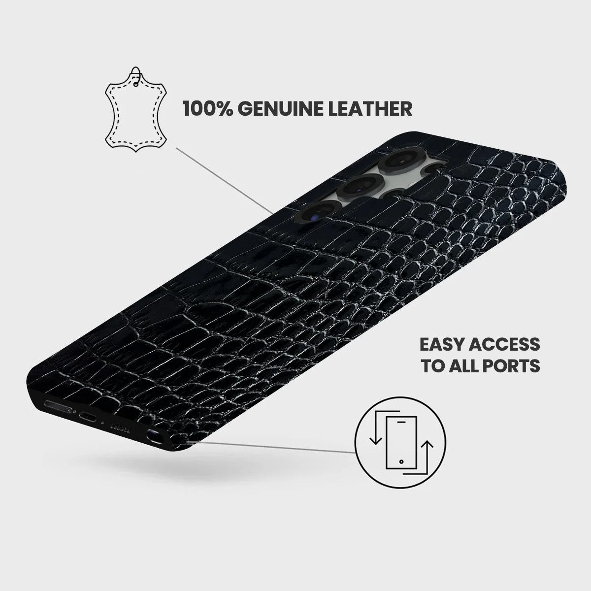 Galaxy S26 Ultra Leather Case — Neo