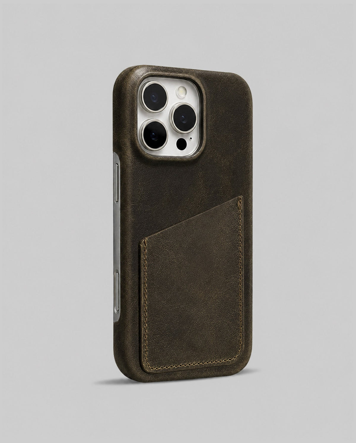 iPhone 16 Pro Max Leather Case — Hari Cardholder