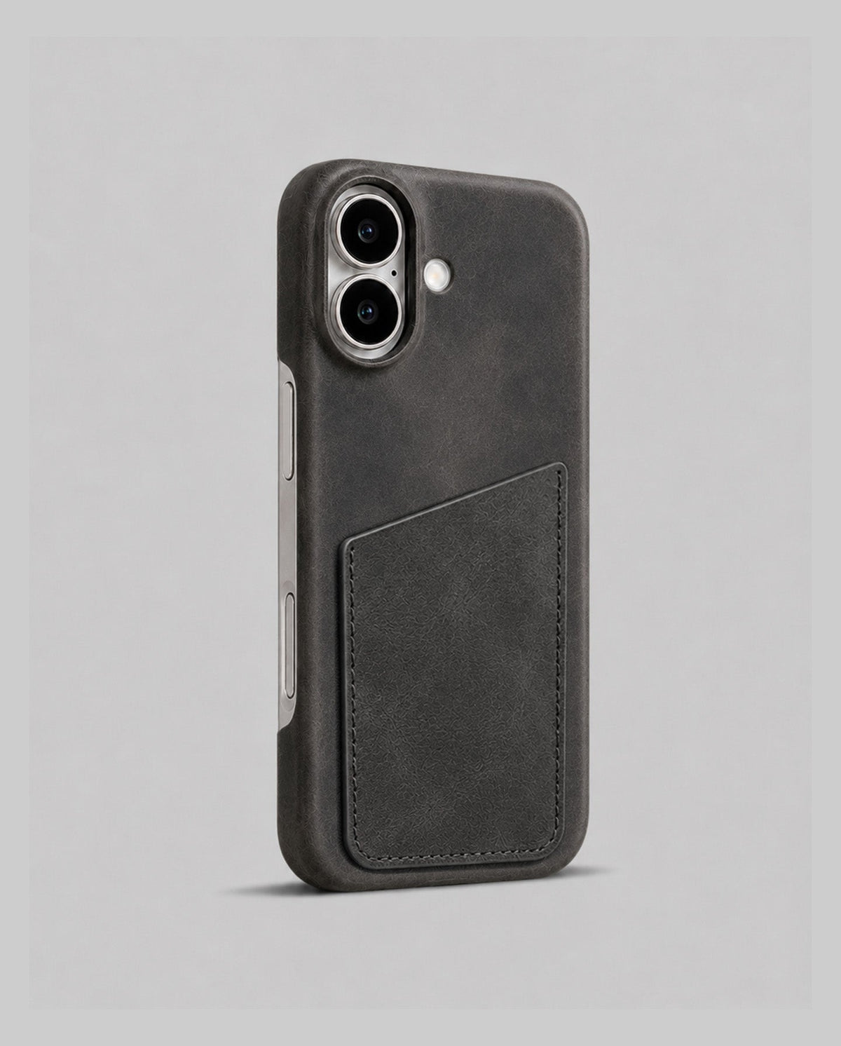 iPhone 16 Plus Leather Case — Hari Cardholder