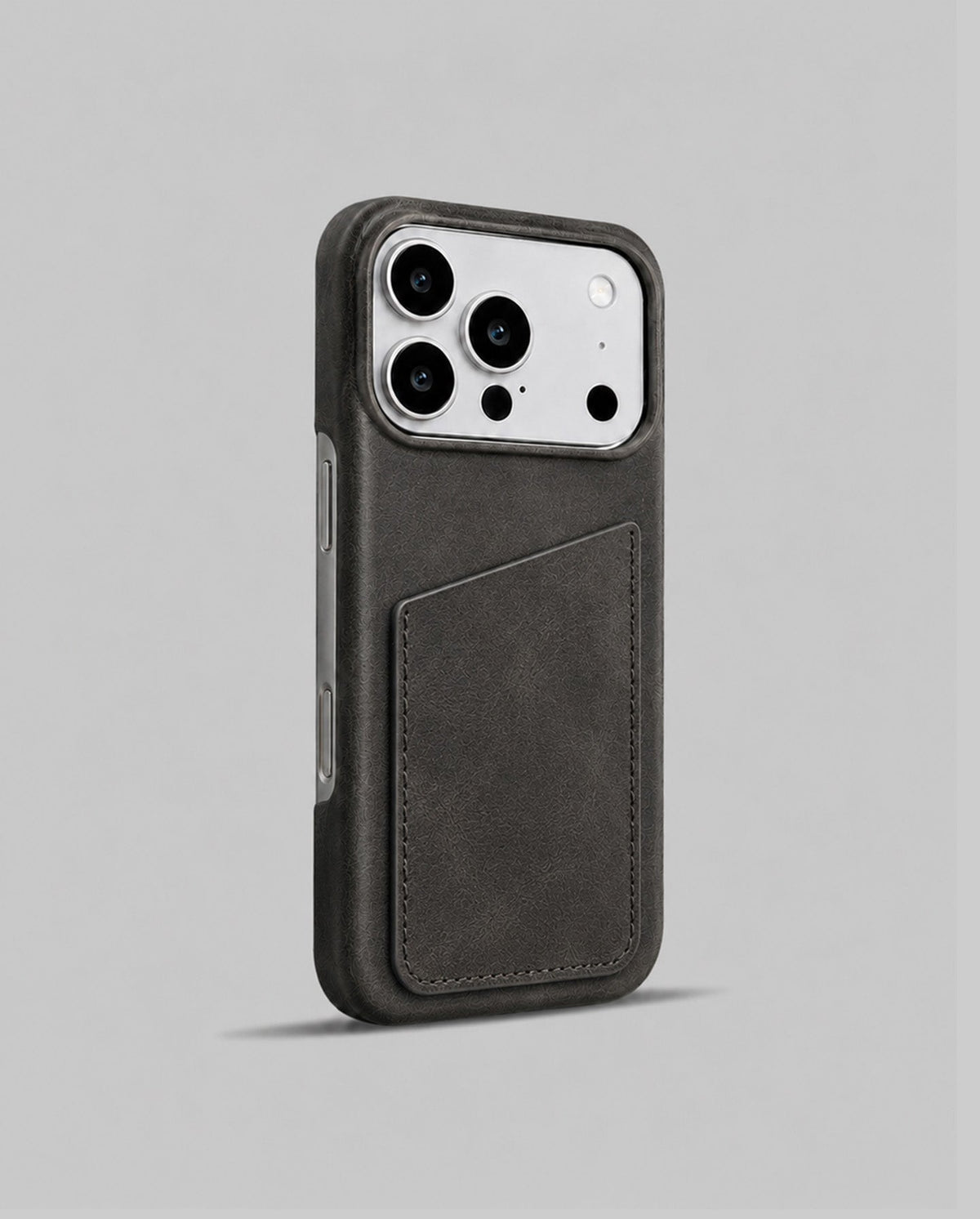 iPhone 17 Pro Leather Case — Hari Cardholder