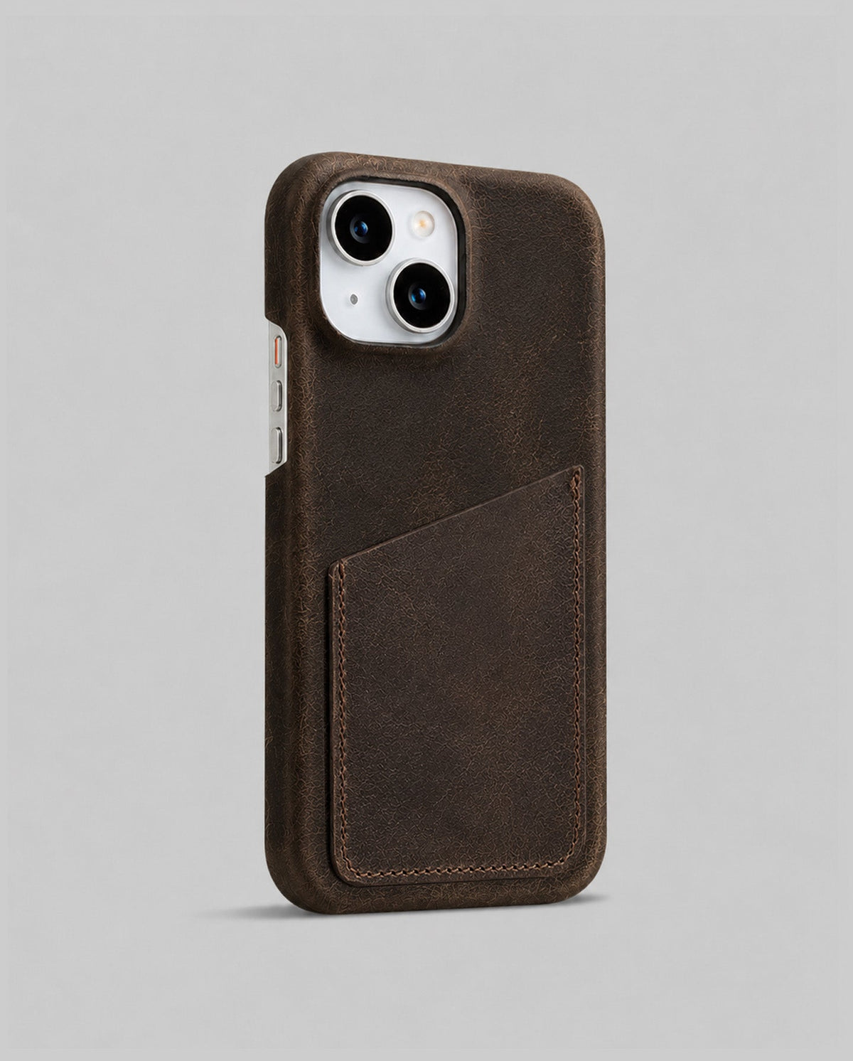 iPhone 15 Plus Leather Case — Hari Cardholder