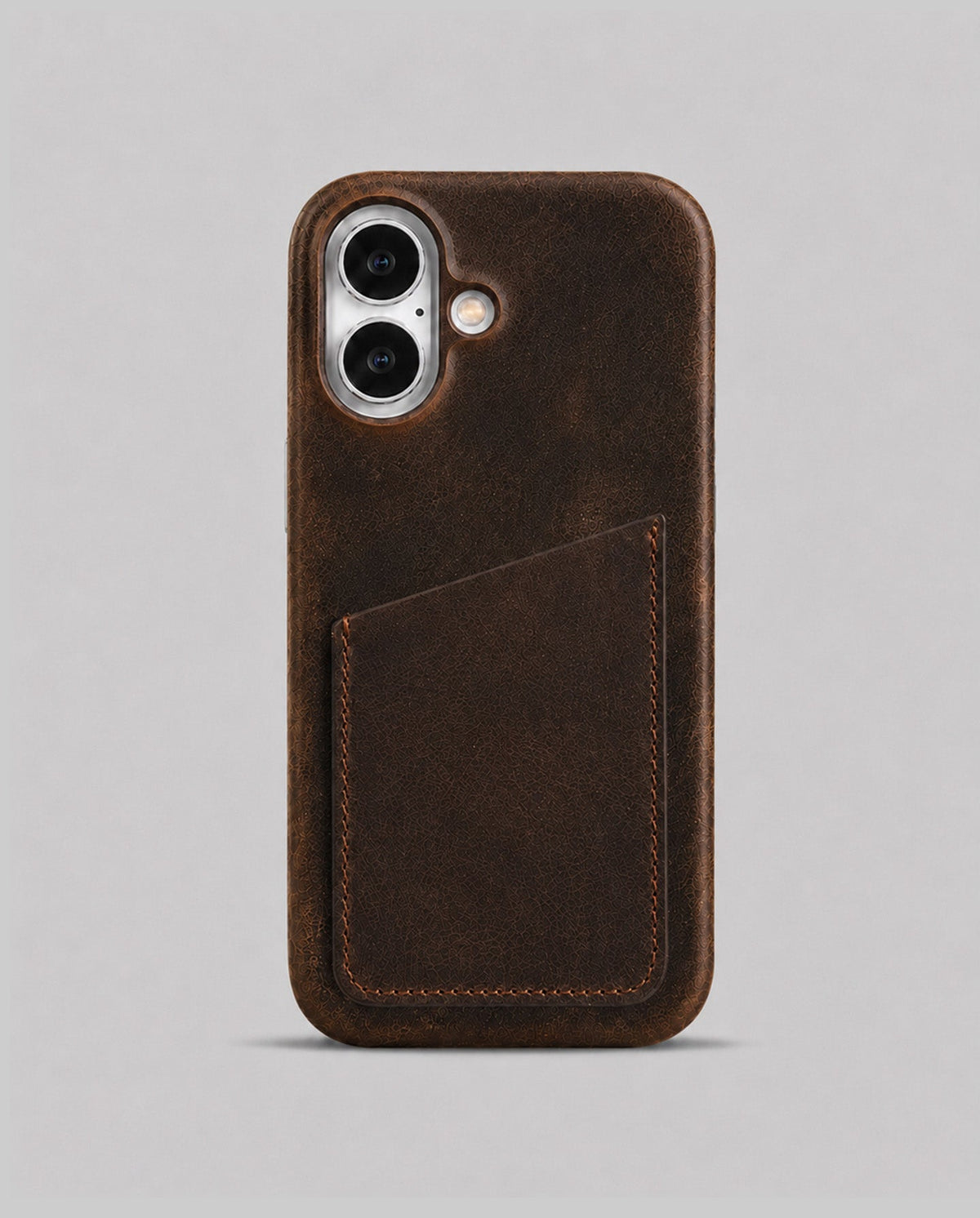 iPhone 16 Plus Leather Case — Hari Cardholder