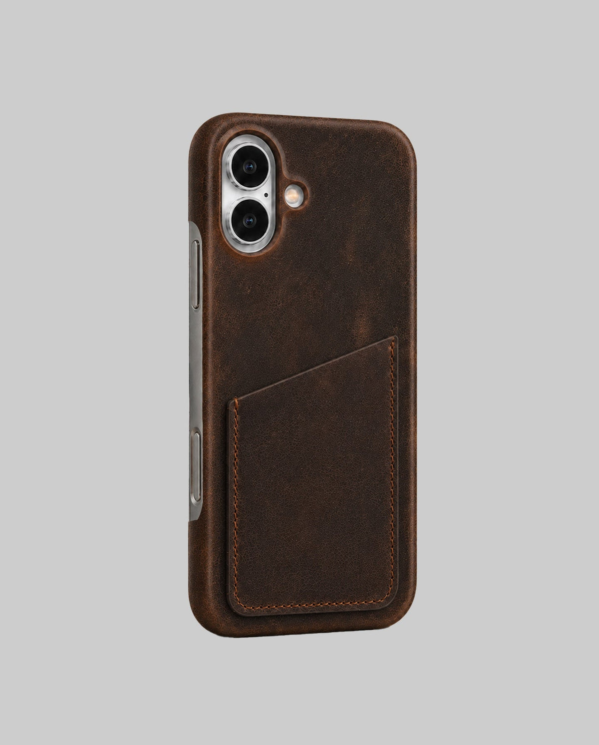 iPhone 16 Plus Leather Case — Hari Cardholder