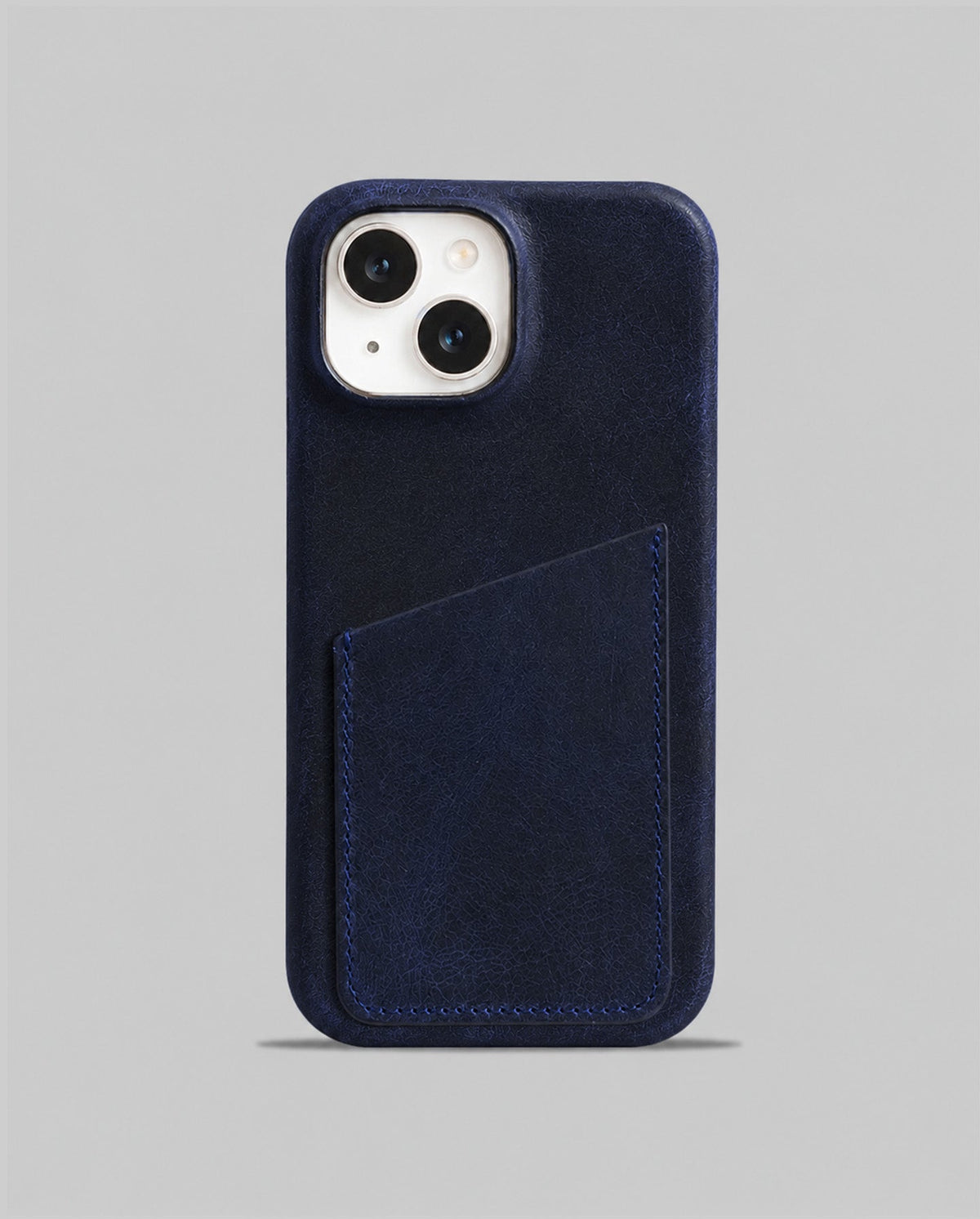 iPhone 15 Plus Leather Case — Hari Cardholder
