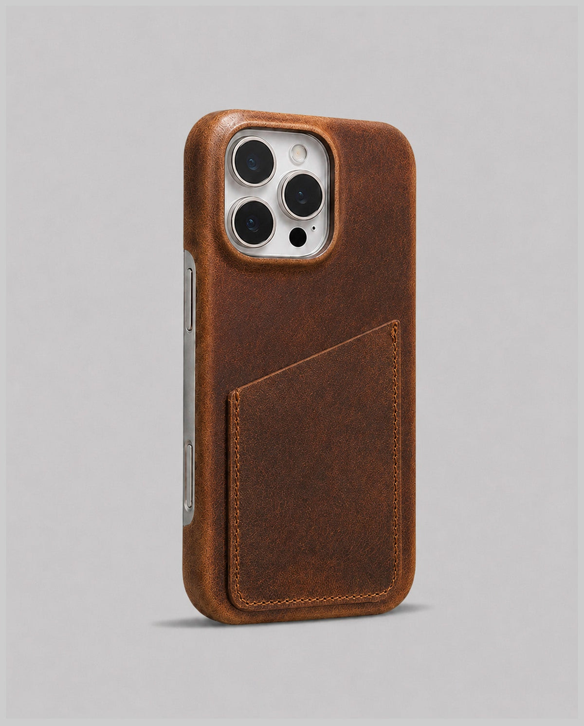 iPhone 16 Pro Max Leather Case — Hari Cardholder
