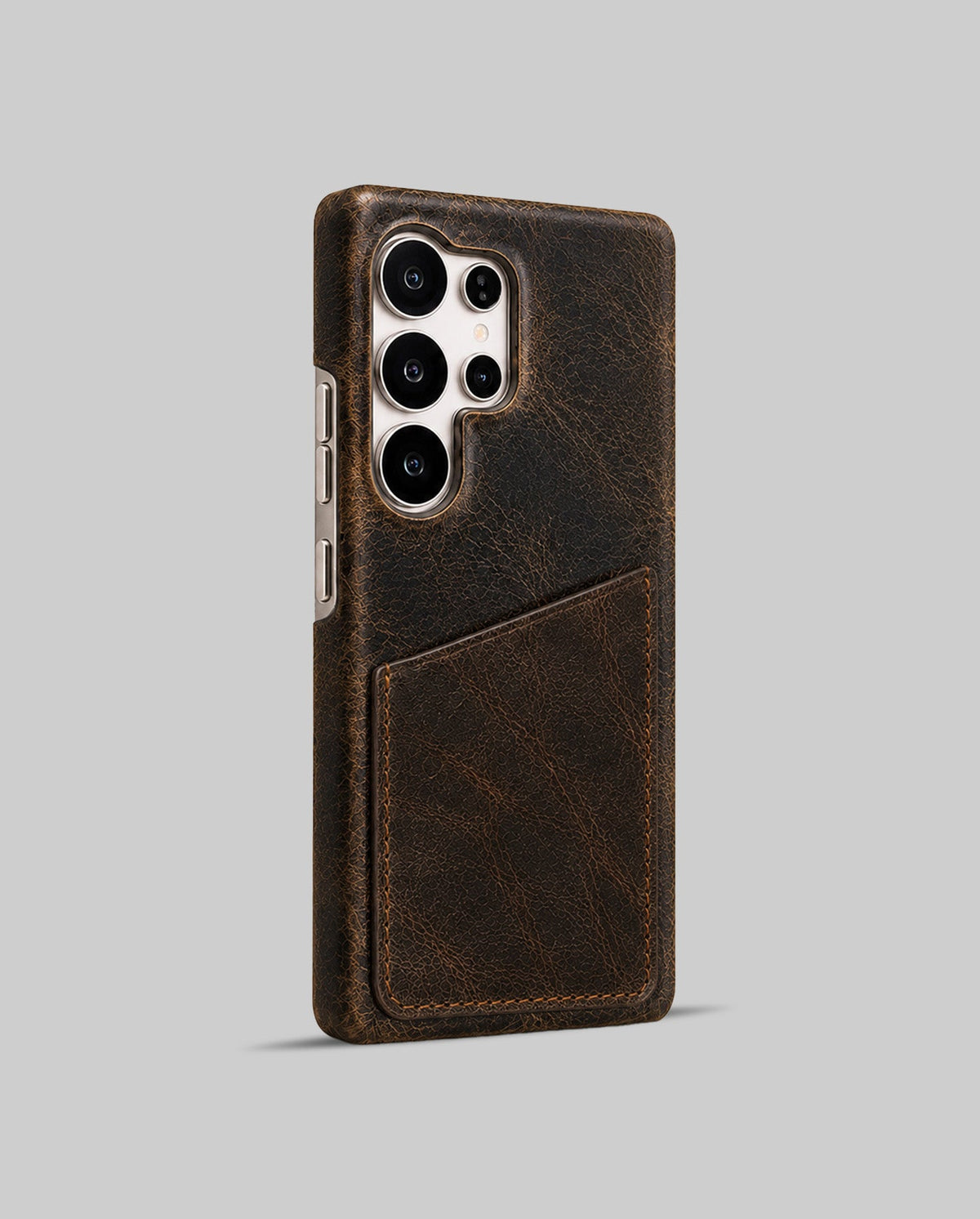 Galaxy S26 Ultra Leather Case — Harleys Cardholder