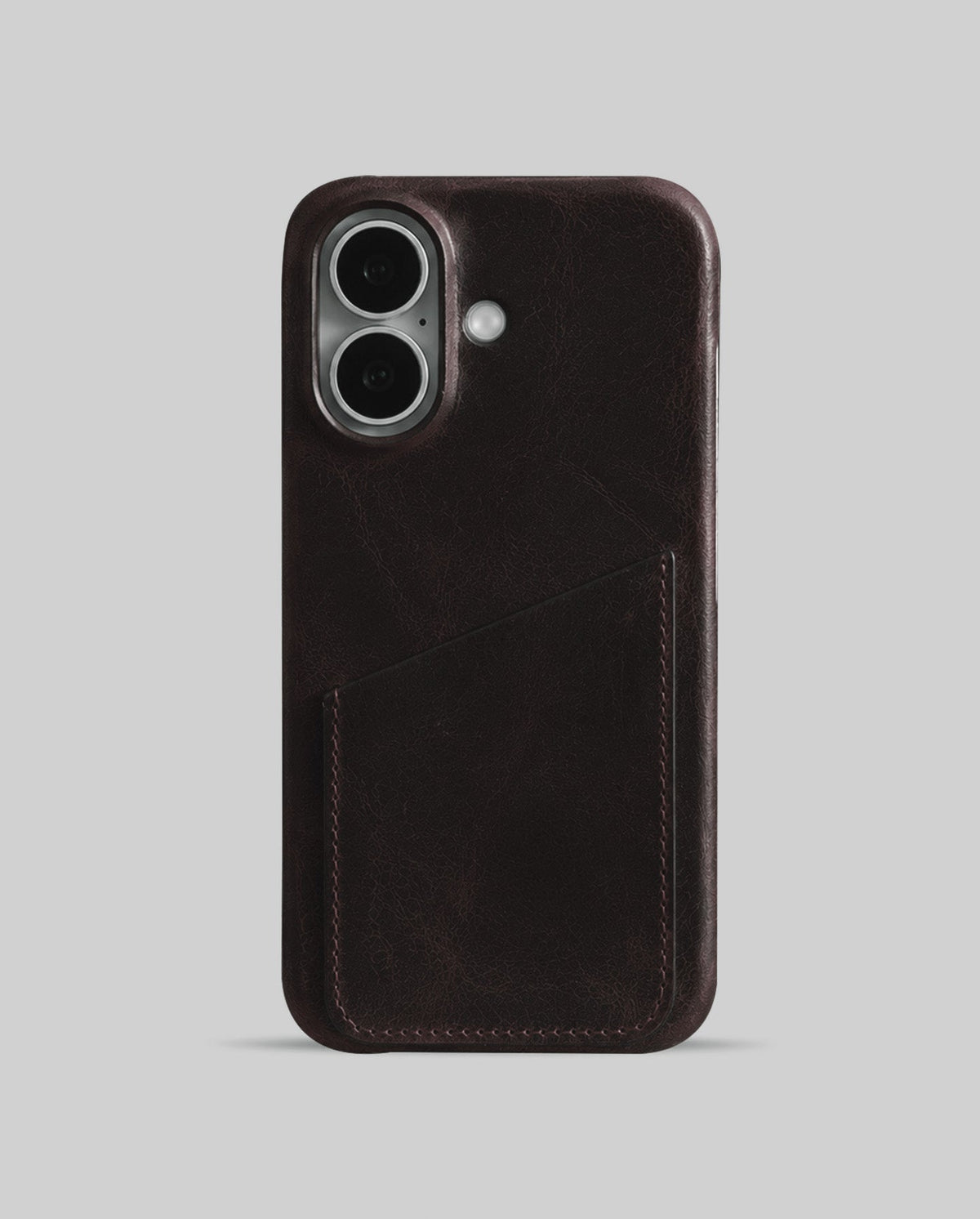 iPhone 16 Plus Leather Case — Harleys Cardholder