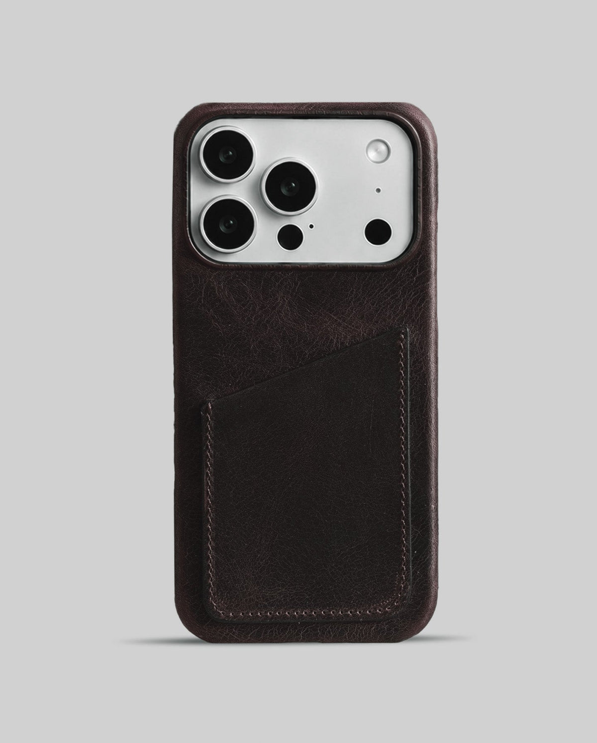 iPhone 17 Pro Max Leather Case — Harleys Cardholder