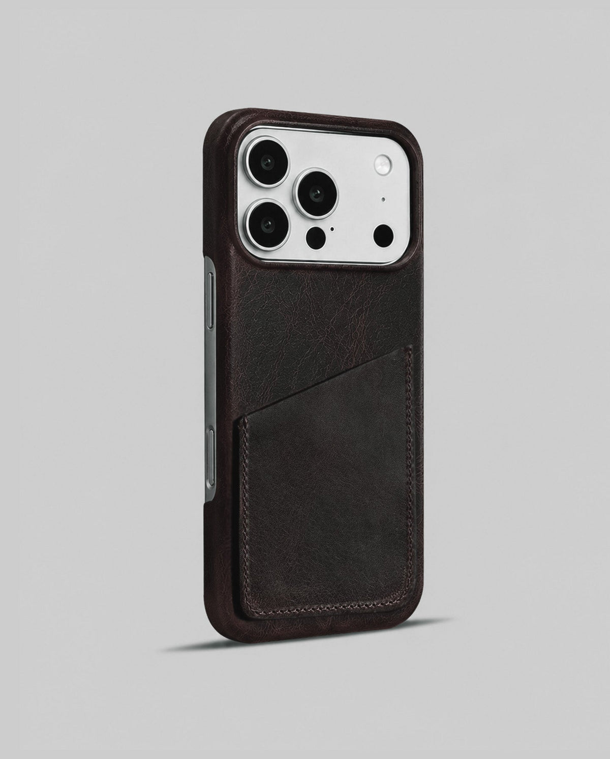 iPhone 17 Pro Max Leather Case — Harleys Cardholder