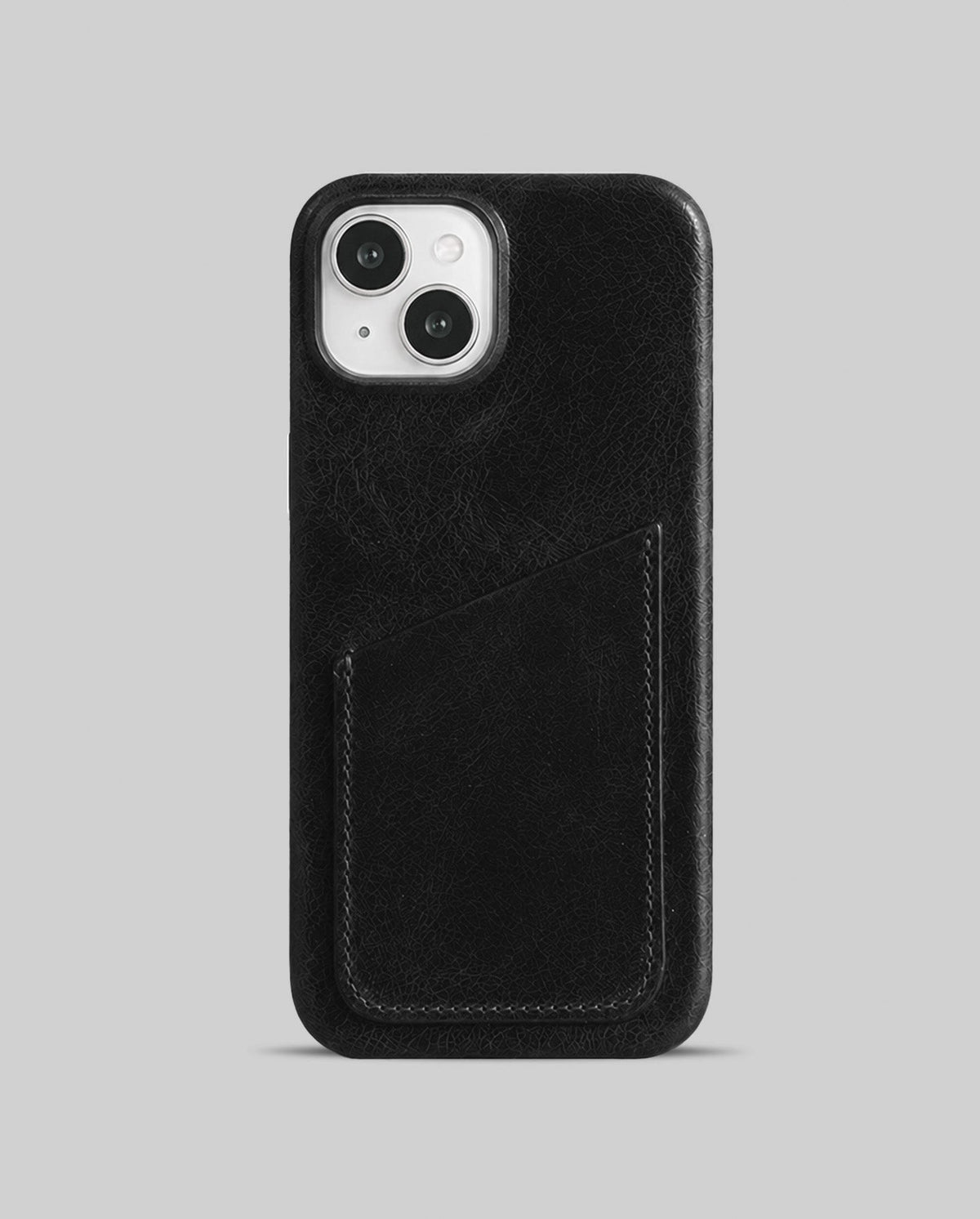 iPhone 15 Plus Leather Case — Harleys Cardholder