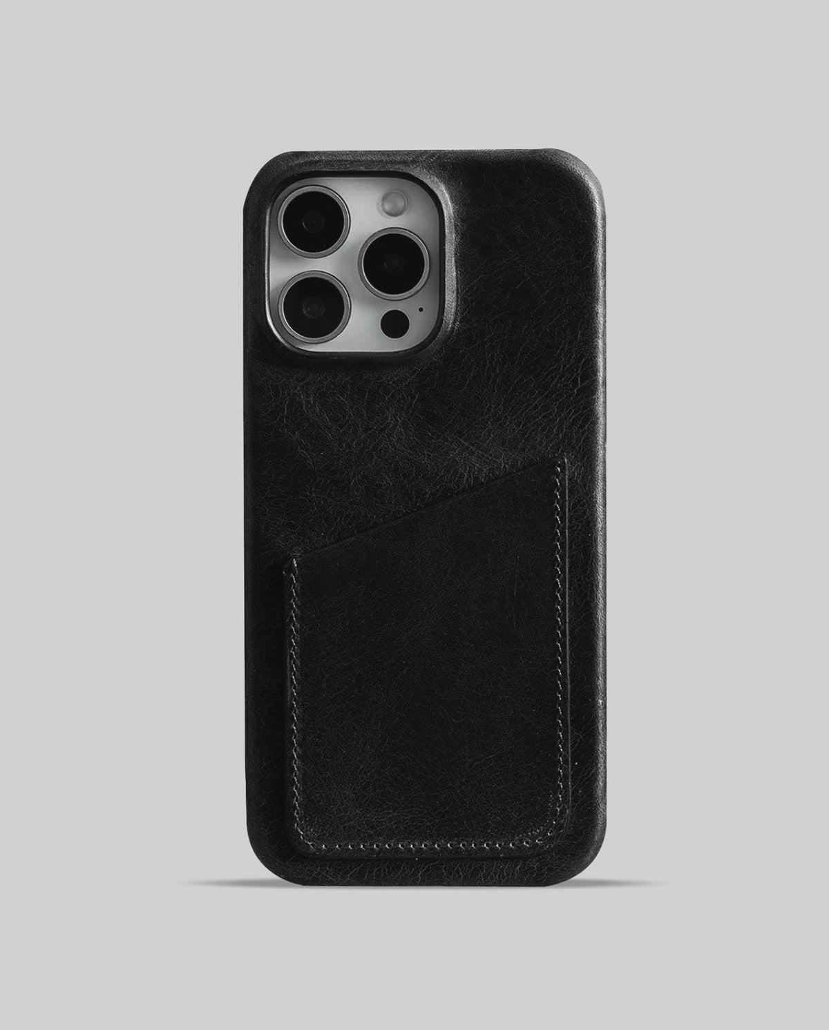 iPhone 16 Pro Leather Case — Harleys Cardholder
