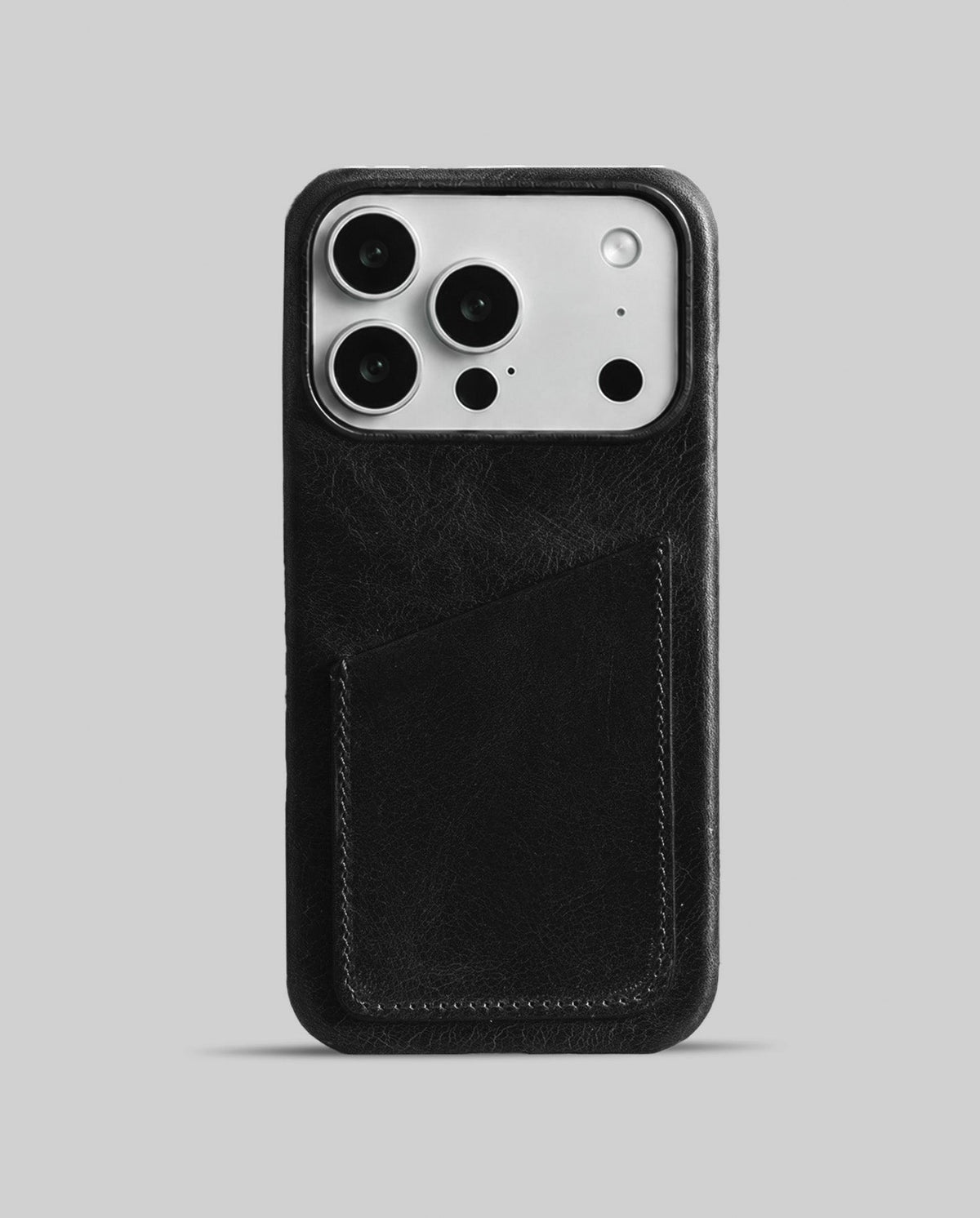 iPhone 17 Pro Max Leather Case — Harleys Cardholder