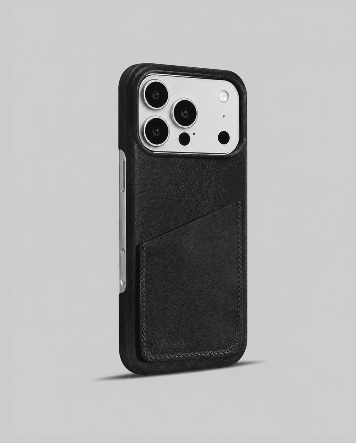 iPhone 17 Pro Max Leather Case — Harleys Cardholder