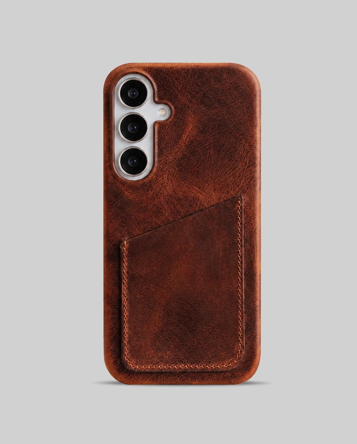 Galaxy S24 FE Leather Case — Harleys Cardholder