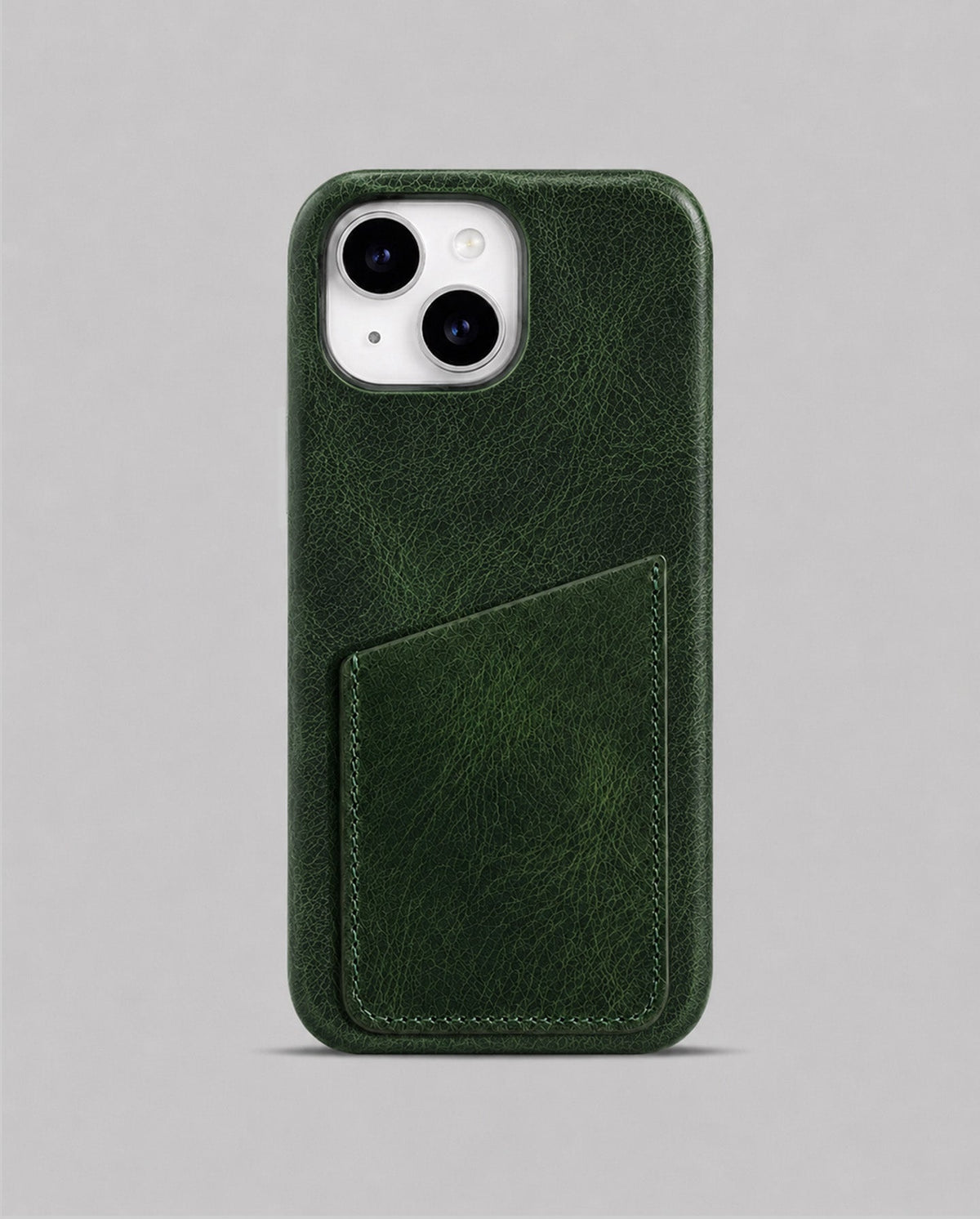iPhone 15 Plus Leather Case — Harleys Cardholder