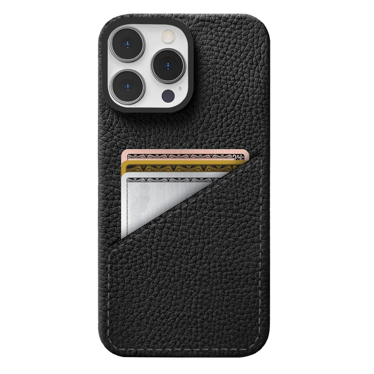 iPhone 16 Pro Leather Case — Ashe Cardholder