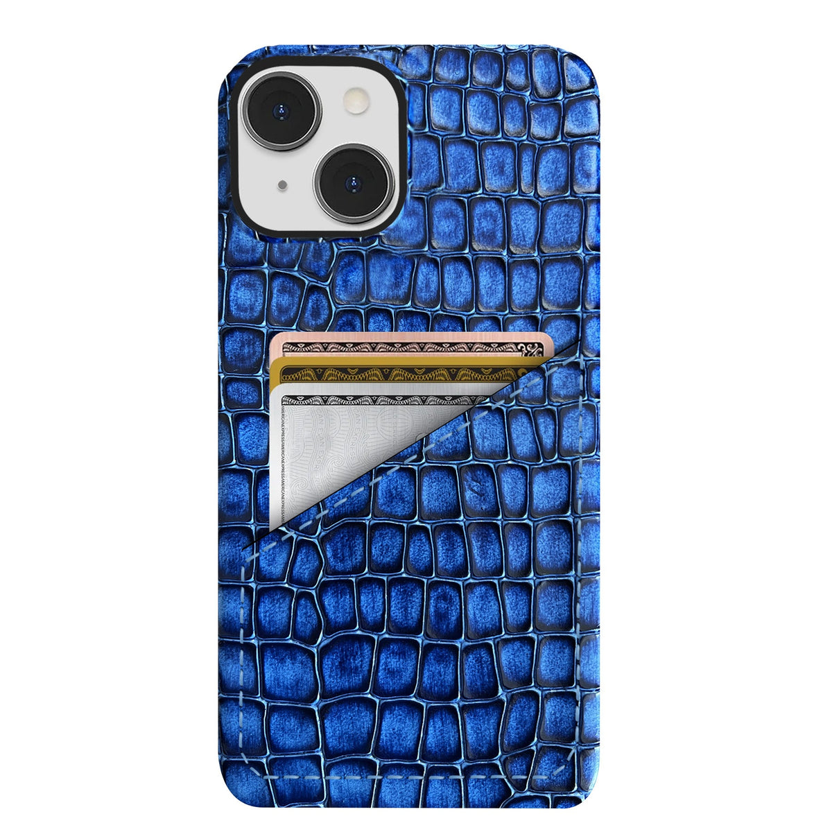 iPhone 15 Leather Case — Lusso Cardholder