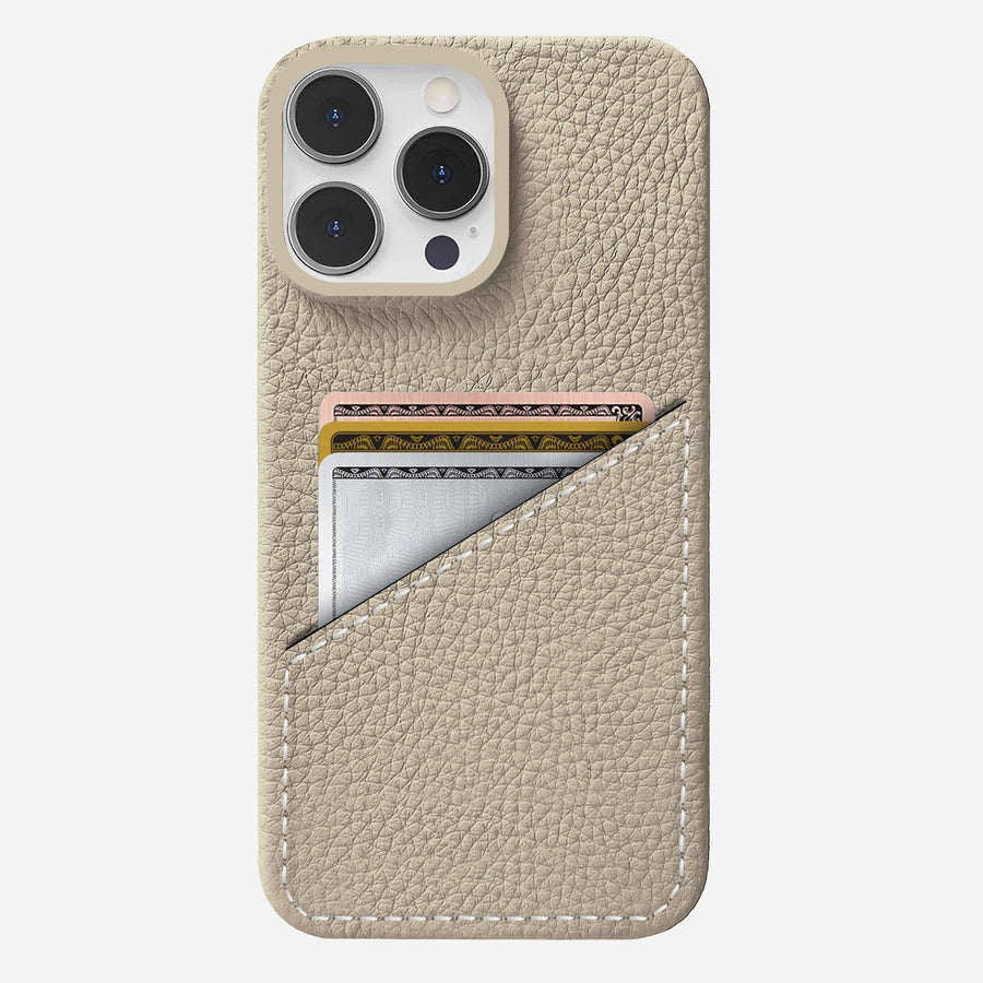 iPhone 13 Pro Leather Case — Ashe Cardholder