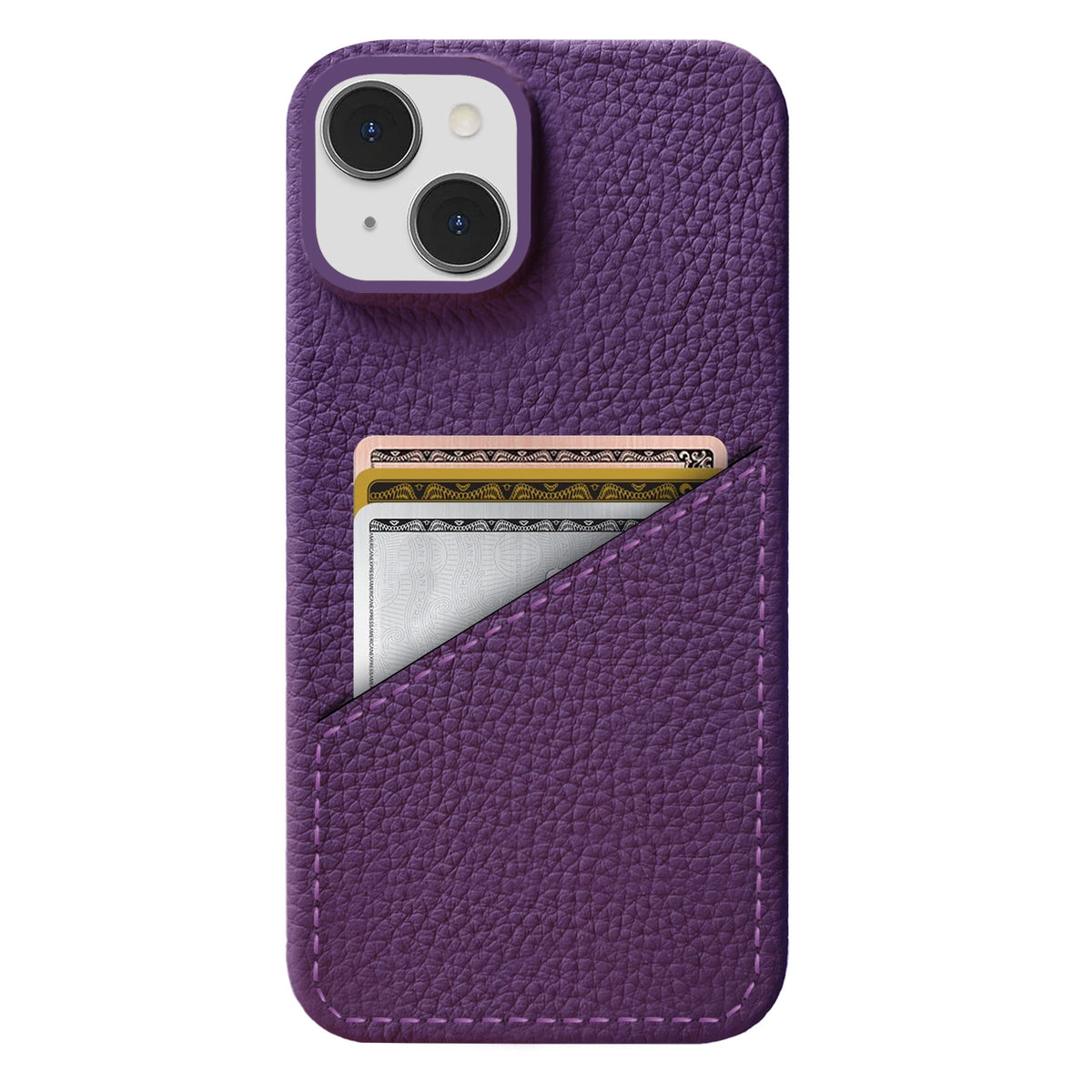 iPhone 14 Leather Case — Ashe Cardholder