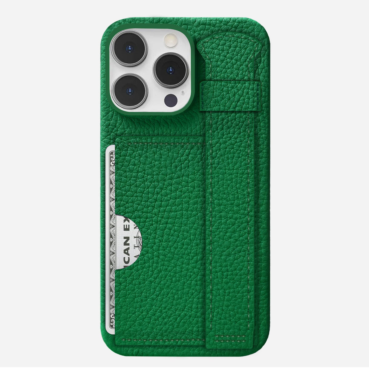 iPhone 13 Pro Leather Case — Ashe Handle Cardholder