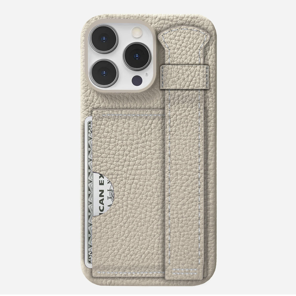 iPhone 13 Pro Leather Case — Ashe Handle Cardholder