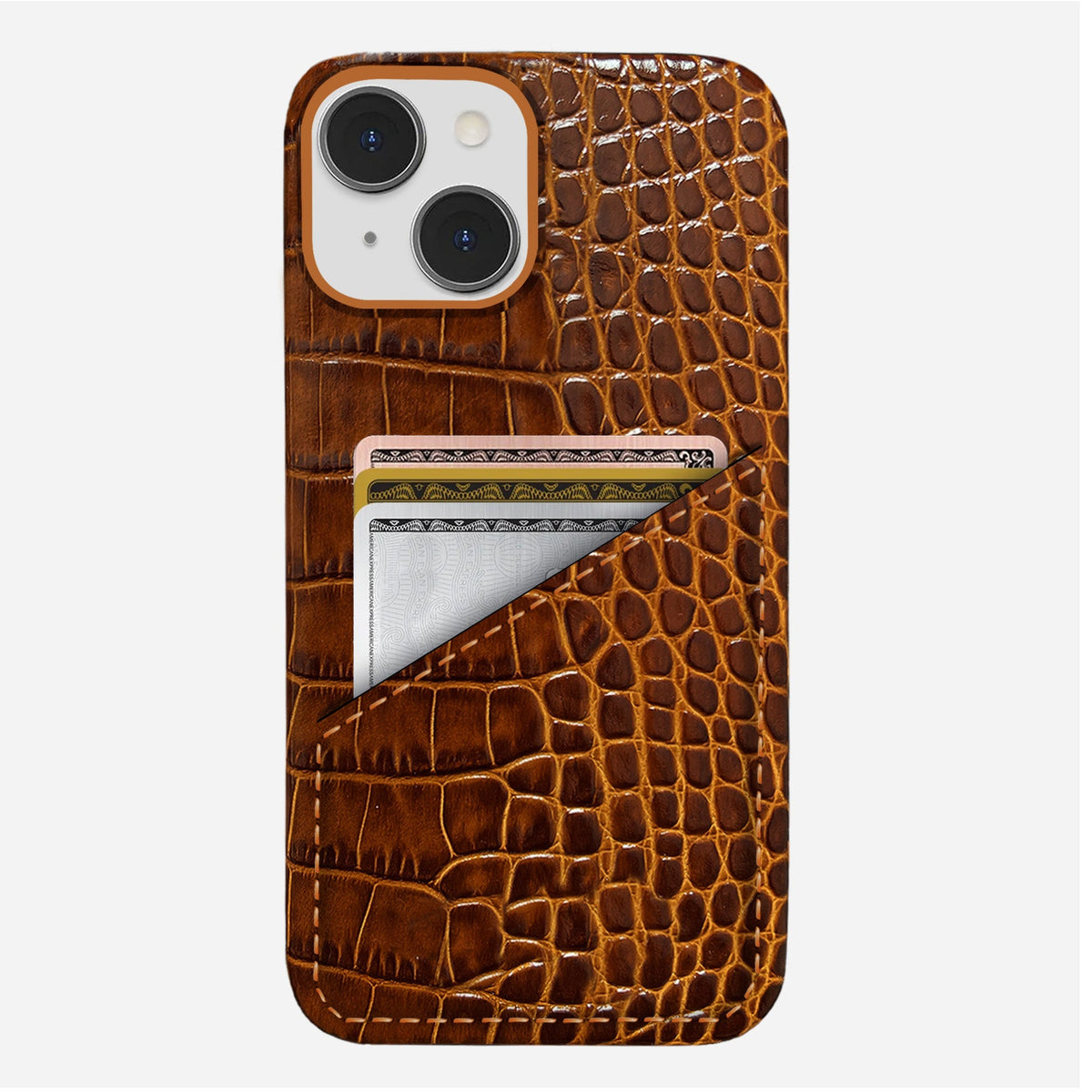 iPhone 14 Plus Leather Case — Neo Cardholder